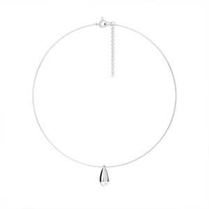 Wasser Tropfen Anhänger Halskette Kupfer Schlangenkette Minimalistische Mode Täglich Vielseitiger Schmuck Für Damen