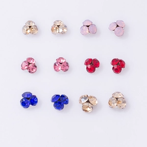 Mini Nail Art Rhinestones Alloy Cluster Charms For DIY Manicure Sparkling Jewelry Decoration