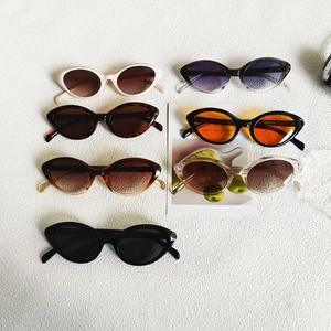 Chic cat-eye sunglasses collection in various colors with UV400 protection for women