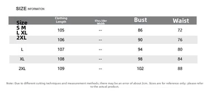 Size chart showing length, bust, and waist measurements for the sleeveless floral jacquard dress
