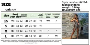 Size chart detail for halter neck backless dress with measurements in centimeters