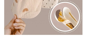 Detail of baby clothes drying clip with anti-slip sawtooth texture and soft cotton fabric