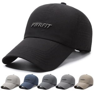 PWRFIT Berretto Da Baseball Sportivo Traspirante Cappello Da Sole Asciugatura Rapida Ventilazione Taglio Laser Regolabile