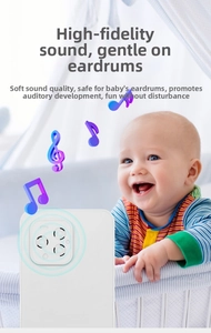 Educational toy phone for babies with high-fidelity sound and ear protection features