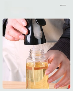 Detail of the screw seal design and leakproof structure on the spray oil bottle
