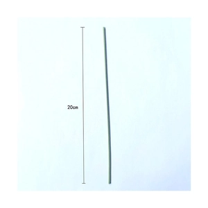 Green 20cm metal stem for Christmas flower arrangements and decorative floral crafts