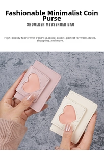 Detail showing pink and off-white mini card holders with heart cut-out and lychee texture
