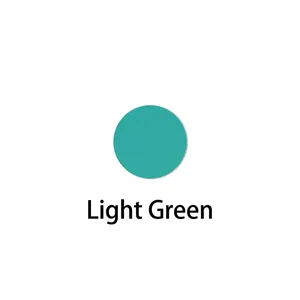 Light green color swatch detail for the portable cartoon cat ear self defense keychain