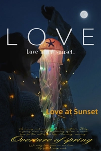 DIY jellyfish lamp with glowing LED string lights and pearl accents in a night scene