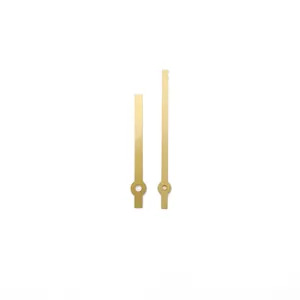 Gold Metal Clock Hands Hour And Minute Hand DIY Repair Replacement Parts Quartz Clock Accessories Minimalist Style