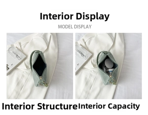 Detail view showing the internal structure and storage capacity of the corduroy shoulder bag
