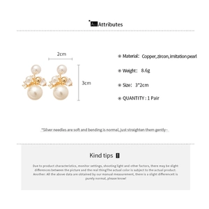 Tableau détaillé des tailles et matériaux pour boucles d'oreilles perles plaquées or 14k