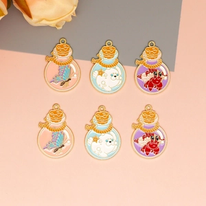 DIY ocean animal enamel charms featuring jellyfish and seals in drifting bottles