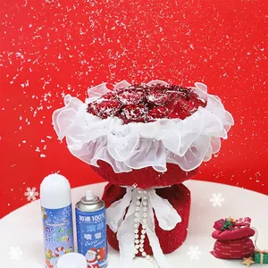 Artificial Snow Spray Christmas Decoration Instant Foam For Flower Tree Window Winter Holiday Party Prop Novelty
