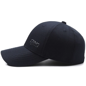 Men's dark blue baseball cap with Spirit embroidery and reinforced stitched brim