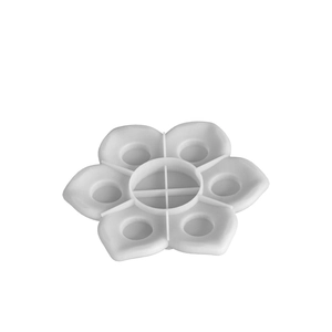 Large lotus flower silicone mold for DIY resin candle holders and plaster art bases