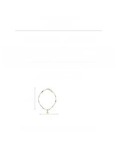 Detailed specs of the beaded dog pendant necklace with 58cm chain and 10.8g weight