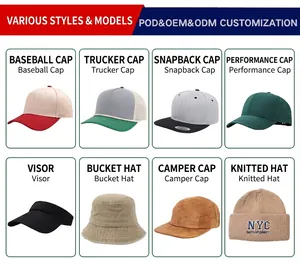 Collection de chapeaux pour enfants comprenant casquettes, bobs et bonnets en tricot