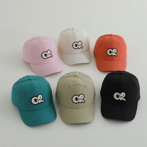 Casquettes de baseball séchage rapide pour enfants en six couleurs avec broderie CR