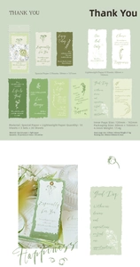 Detail showing vintage botanical decorative papers for DIY scrapbooking material