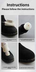 Instructions étape par étape pour le nettoyage et la rénovation du daim noir des chaussures
