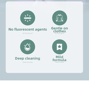 Deep cleaning down jacket wipes with mild formula and no fluorescent agents