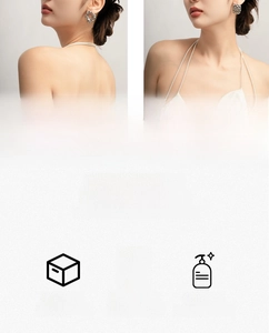 Detail of square hammered silver earrings with jewelry care guide for durability