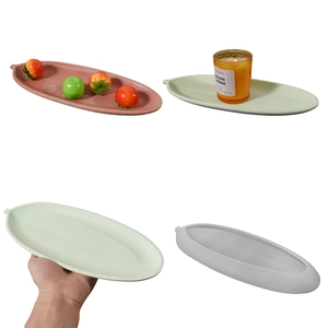 Moule En Silicone En Forme De Feuille Pour Coulée De Résine DIY Décoration Maison Assiette À Bijoux Organisateurs Naturels