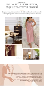 Detail of pink satin nightgown featuring grey floral lace embroidery and silky texture