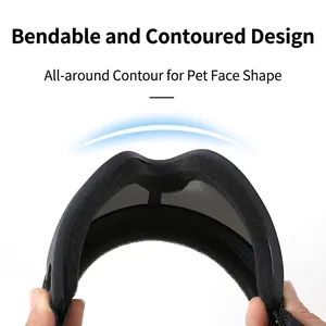 Gafas para perros con montura flexible y acolchado suave para un ajuste muy cómodo