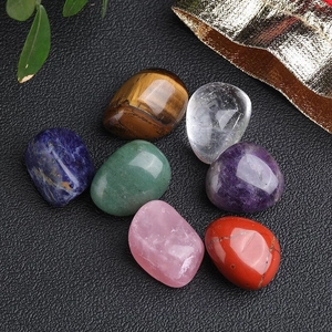 Natural Crystal Tumbled Stones Polished Colorful Gemstones For Reiki Healing Meditation Home Decorative Ornaments