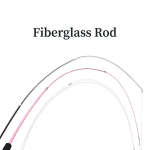 Flexible fiberglass cat wand replacement set in three colors with high durability and fishing line
