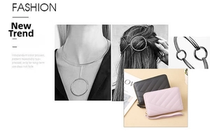 V-quilted short wallets with wrist strap and metallic statement jewelry accessories