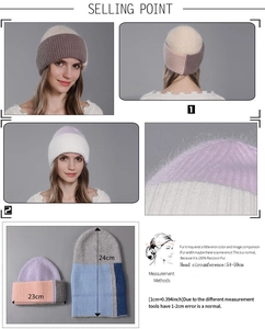 Dettagli del cappello in pelliccia di procione con dimensioni e trama morbida