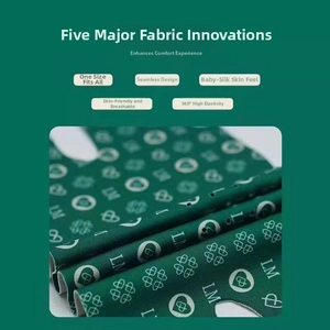 Detail of high-elasticity breathable fabric with seamless technology and green prints