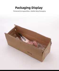 Sturdy corrugated box and bubble wrap packaging for Nordic wooden bird ornaments