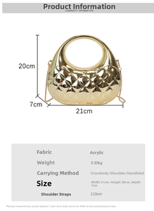 Detailed view of candy color acrylic bag showing diamond texture and gold hollow handle