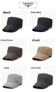 Detailed grid view showing six colors of quick-dry sun hats with metal YS logo