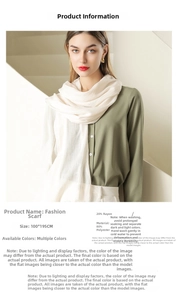 Detail view of lightweight white cotton linen scarf with soft texture and breathable fabric