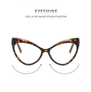 Detailed view of tortoiseshell cat eye glasses frames with ergonomic nose bridge design