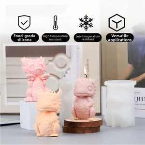 Detalle del molde de silicona de dragón de grado alimenticio resistente a temperaturas
