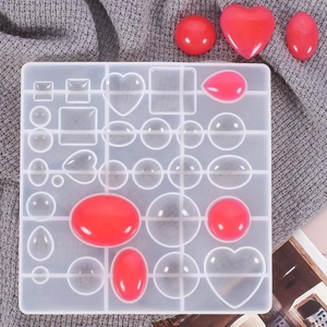 Siliconen mal voor DIY hars hangers met diverse geometrische vormen voor sieraden