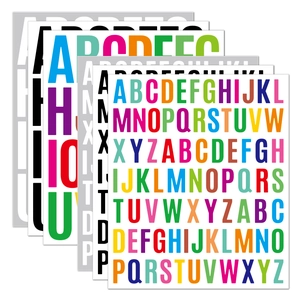 Vinyl Alphabet Stickers Waterproof Uppercase Letters Decals For Scrapbooking DIY Craft Decoration