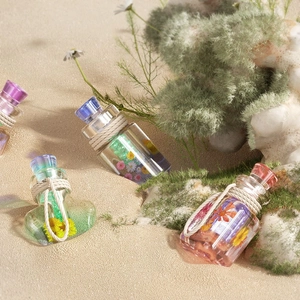 Quicksand drift bottle silicone mold for DIY resin wishing bottles in various shapes