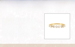 Detailed specs of S925 sterling silver ring with cubic zirconia and 18K gold plating