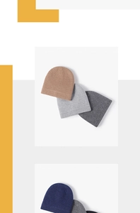 Close-up of premium knit beanies showing tight fabric texture and diverse color options