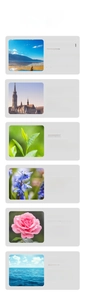 Detailed fragrance notes list of essential oils including floral and woody scents