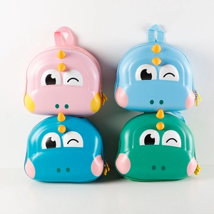 Kids Dinosaur Backpack EVA Hard Shell Lightweight Cartoon School Bag For Toddlers Kindergarten Boys Girls