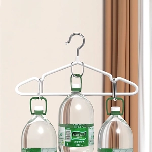 Thickened heavy duty non-slip white hangers with metal hooks showing strong bearing weight