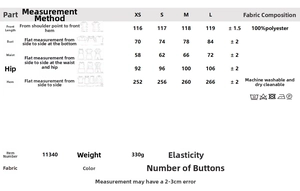 Size chart for texture wrinkle slip dress showing length, bust, and waist measurements